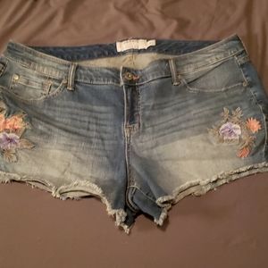 Torrid Jean Shorts